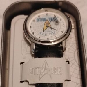 Vintage "Start Trek" Collectible Watch COA "As Is" Needs Battery